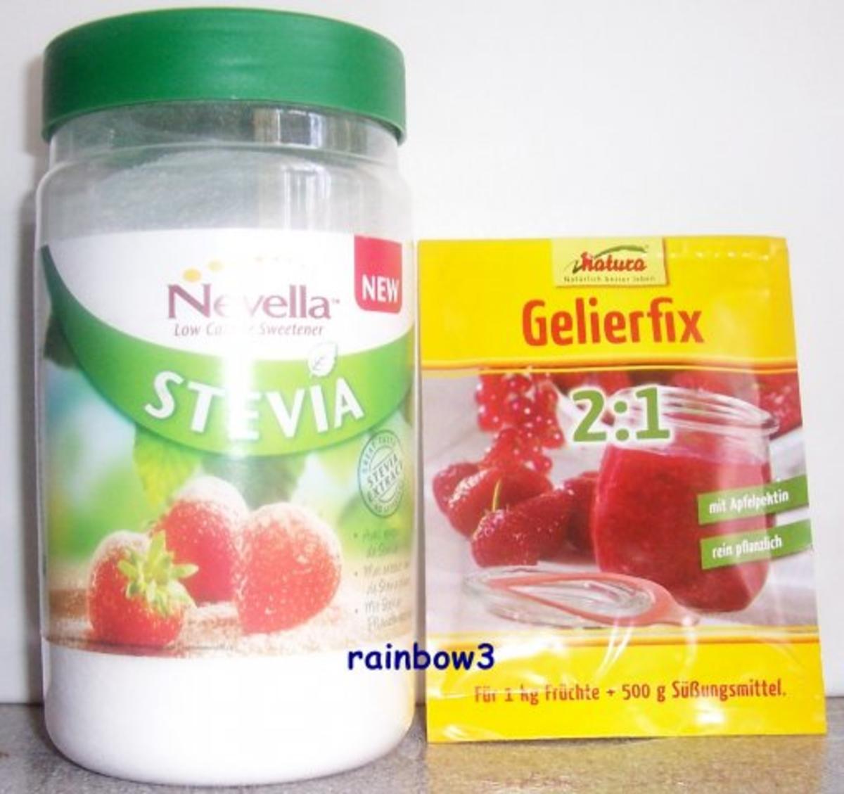 Einmachen: Erdbeer-Marmelade mit Stevia - Rezept - Bild Nr. 2