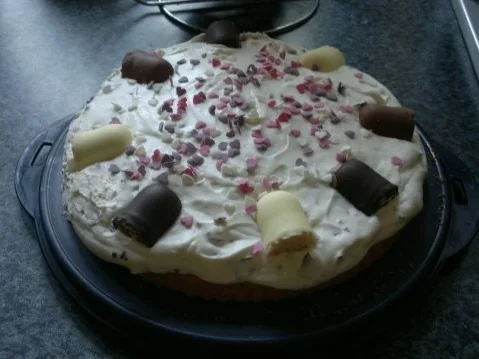 Zwergenküsschentorte - Rezept