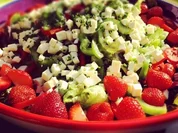 Rezept: Fruchtiger Sommersalat Fruchtiger Sommersalat - Rezept