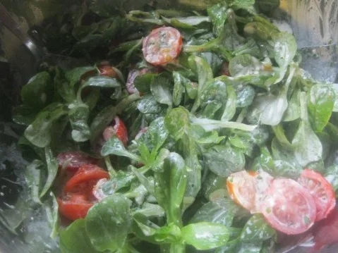 Feldsalat mit Spicy-Lemon-Dressing - Rezept - Bild Nr. 5