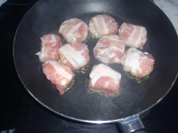 Feldsalat mit Spargel und Ziegenkäse Päckchen - Rezept - Bild Nr. 4