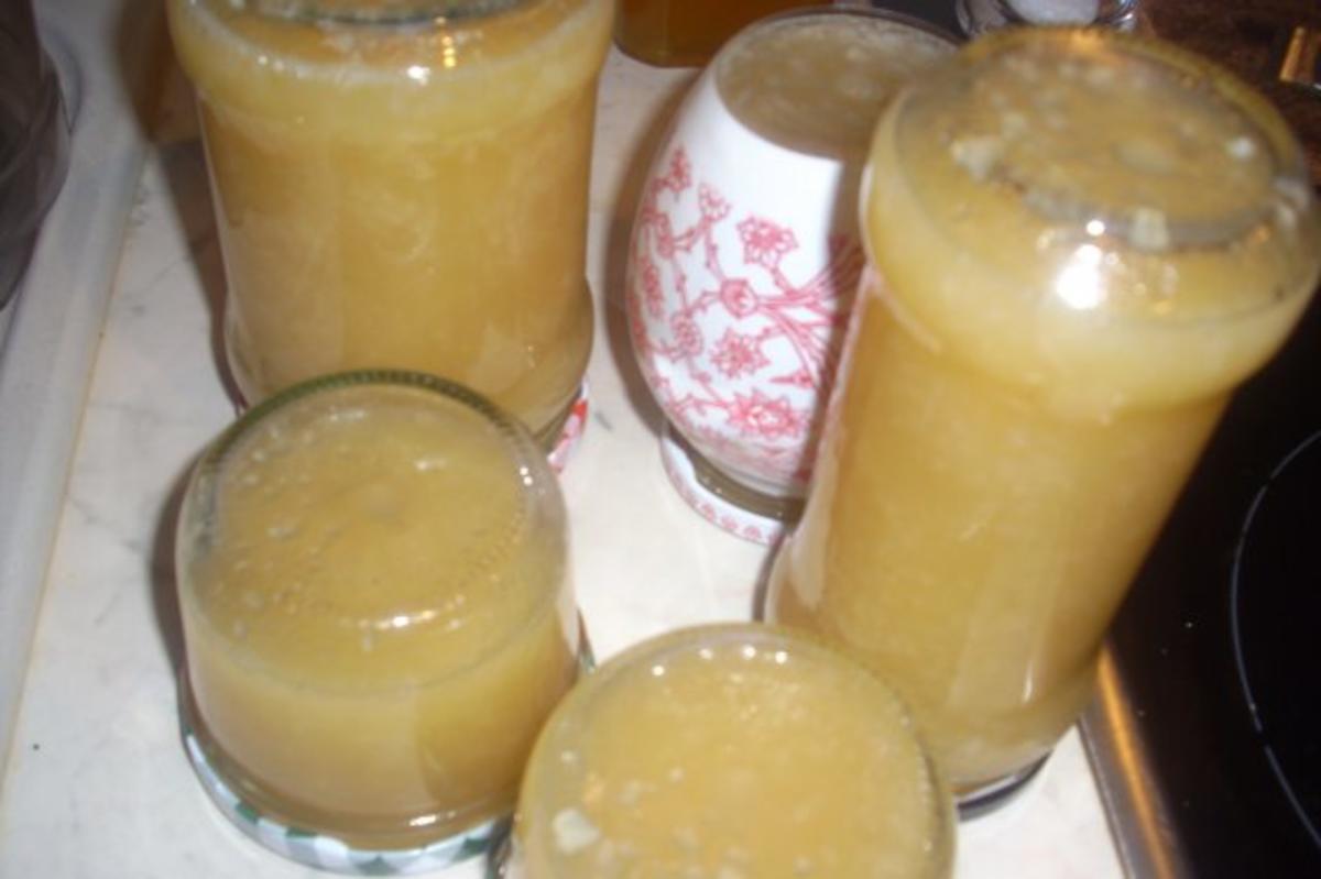 Kokos-Ananas-Limetten Marmelade - Rezept