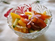Paprika-Gurken-Salat - Rezept