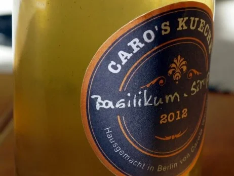 Basilikum-Sirup - Rezept