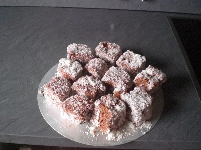 Rezept: Kokoswürfel(Trollern) Kokoswürfel(Trollern) - Rezept