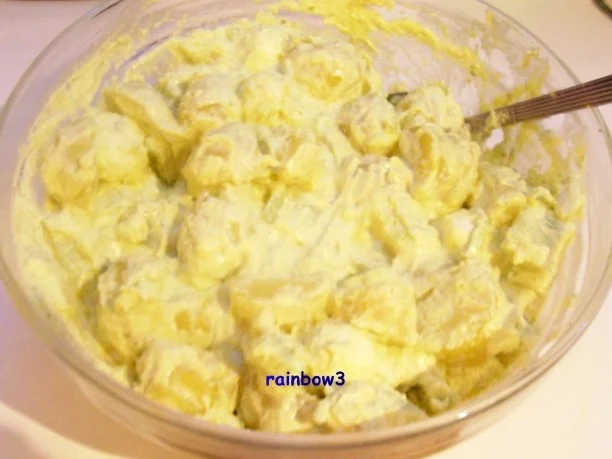 Rezept: Salat: Kartoffeln mit grünem Joghurt-Dressing Bild Nr. 5 Salat: Kartoffeln mit grünem Joghurt-Dressing - Rezept - Bild Nr. 5