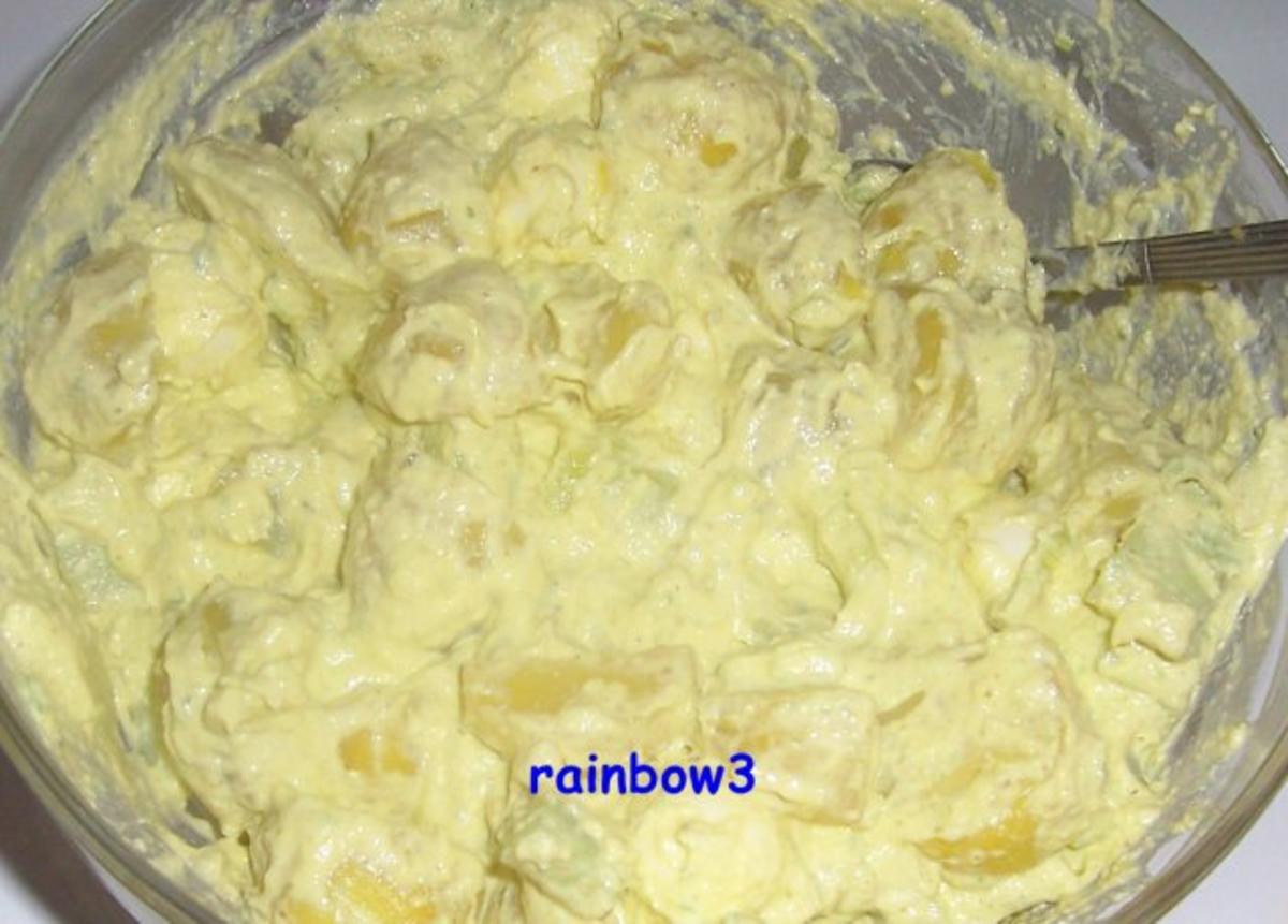 Salat: Kartoffeln mit grünem Joghurt-Dressing - Rezept - Bild Nr. 6