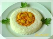 ❀Hähnchen in Currysauce mit zartcremigem Risotto Reis ❀ - Rezept