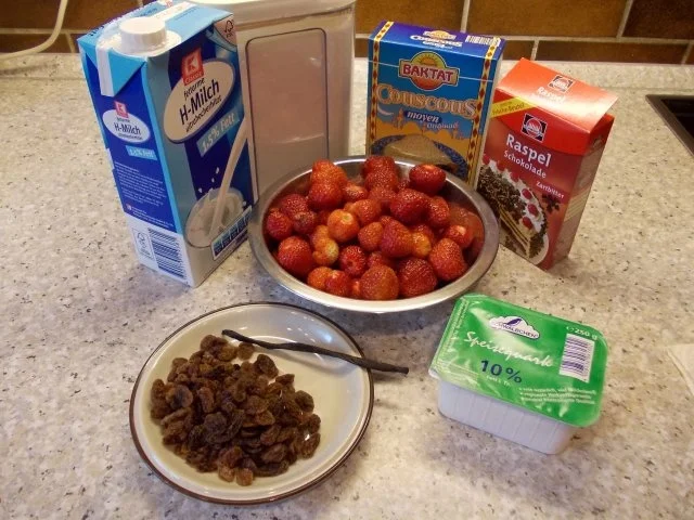 Rezept: Süßer Beeren-Couscous Bild Nr. 2 Süßer Beeren-Couscous - Rezept - Bild Nr. 2