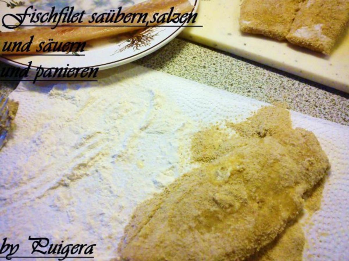 Gebackenes Kabeljaufilet an Estragon-Senf-Sauce und Kartoffelstampf - Rezept - Bild Nr. 2
