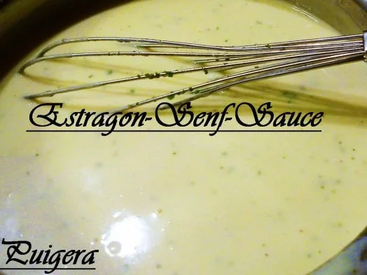 Gebackenes Kabeljaufilet an Estragon-Senf-Sauce und Kartoffelstampf - Rezept - Bild Nr. 5