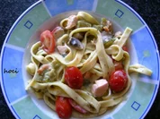 Rezept: VISSCHOTEL ღ Zalm liebt es bunt...ღ VISSCHOTEL ღ Zalm liebt es bunt...ღ - Rezept