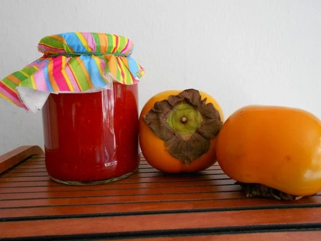 Rezept: Erdbeer - Sharon - Marmelade Erdbeer - Sharon - Marmelade - Rezept