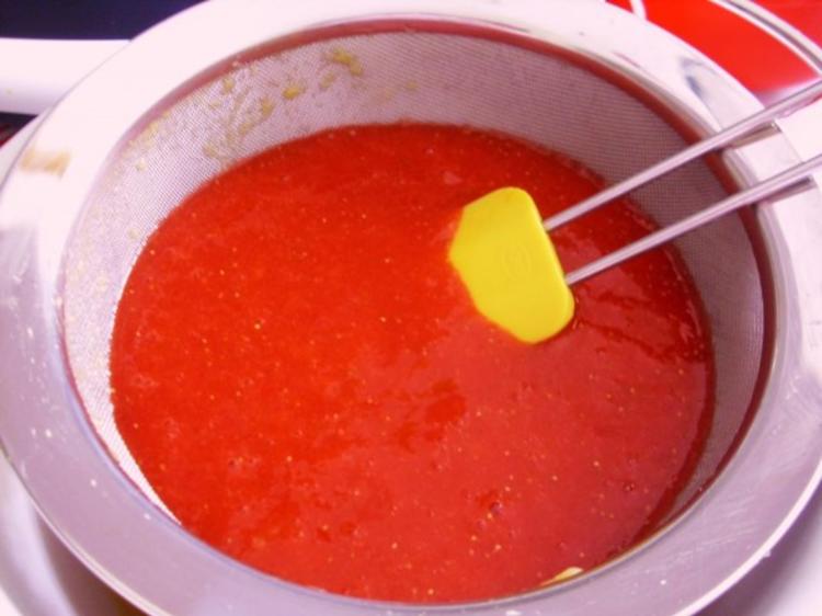 Erdbeer Mango Marmelade mit Kokos - einfach - von Mixer