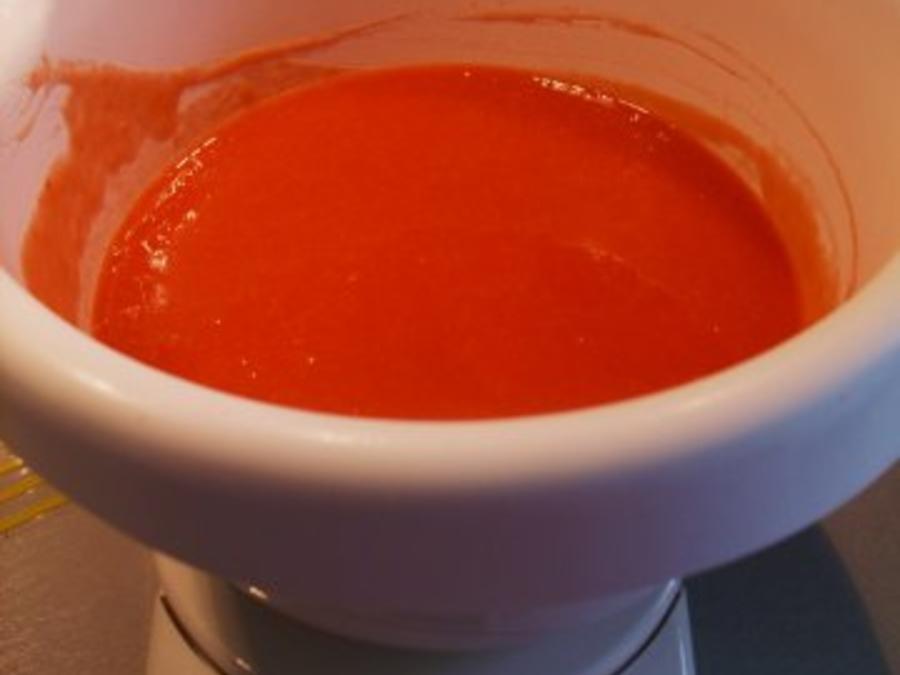 Erdbeer Mango Marmelade mit Kokos - einfach - von Mixer