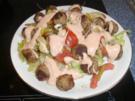 Restesalat mit Hackfleischklößchen - Rezept