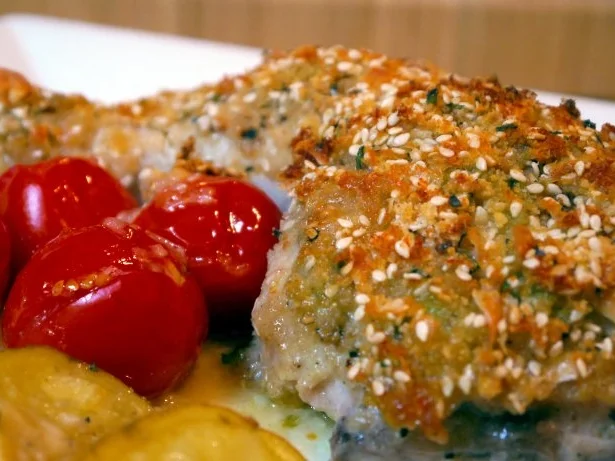 Knoblauch-Sesam-Huhn - Rezept