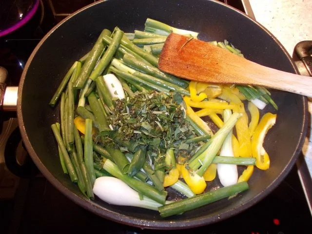 Mediterrane Tomatenpfanne mit Leberkäse - Rezept - Bild Nr. 5