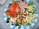 Bunte Salatplatte - Rezept