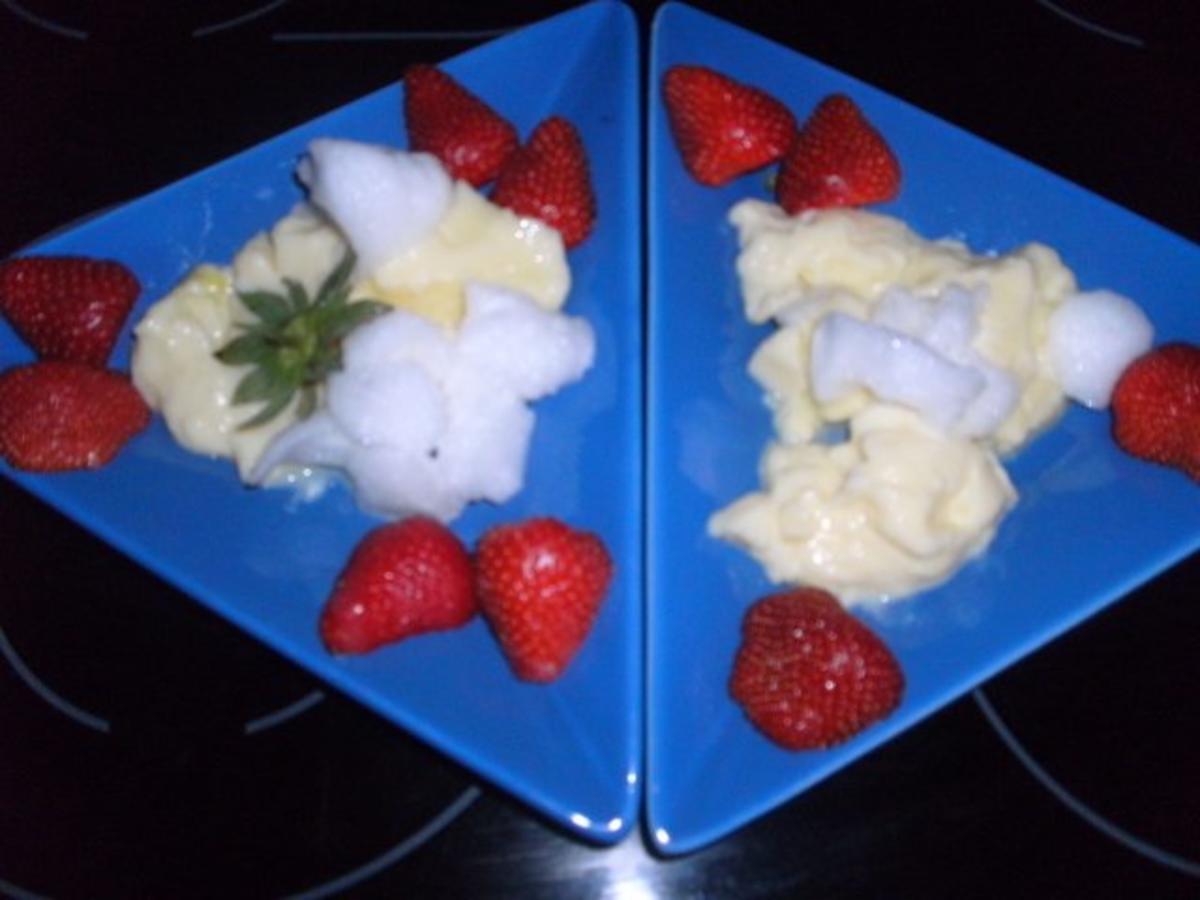 Erdbeeren mit Schnee-Eiern - Rezept - Bild Nr. 12