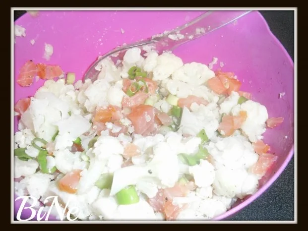 Rezept: BiNe` S LACHS - BLUMENKOHL - QUICHE Bild Nr. 4 BiNe` S LACHS - BLUMENKOHL - QUICHE - Rezept - Bild Nr. 4