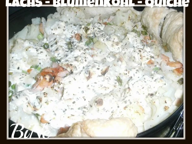 Rezept: BiNe` S LACHS - BLUMENKOHL - QUICHE Bild Nr. 9 BiNe` S LACHS - BLUMENKOHL - QUICHE - Rezept - Bild Nr. 9