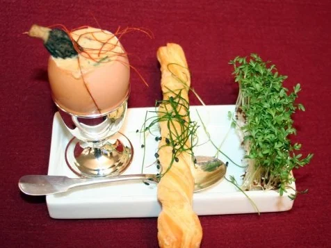 "Ludwigs Leibspeis" - Creme-Eier mit Morcheln - Rezept