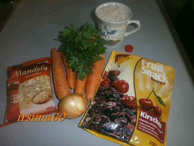 Persischer Safranreis mit Köstlichkeiten aus dem Orient - Rezept - Bild Nr. 4