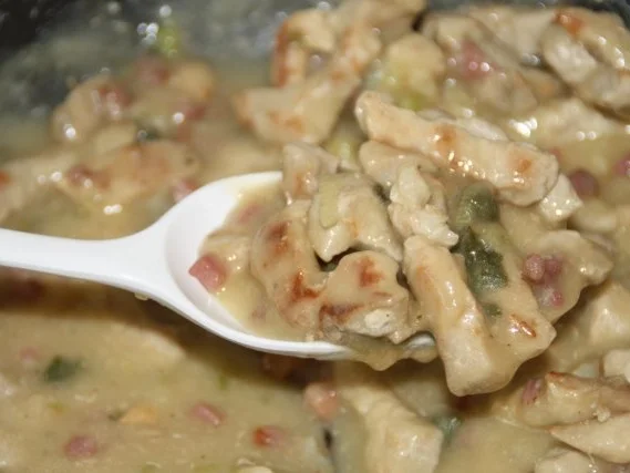 Geschnetzeltes mit Schinken - Rezept - Bild Nr. 2