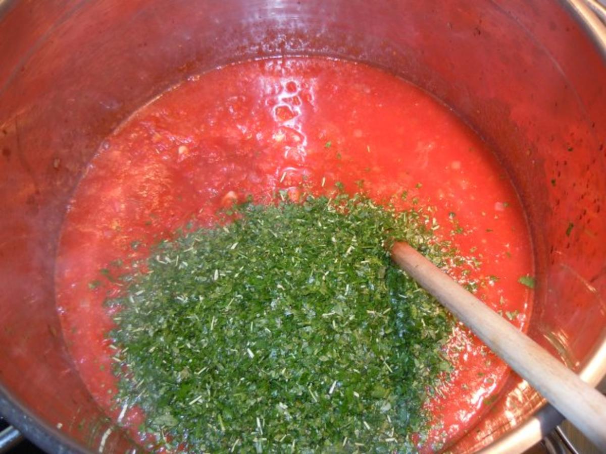 Italienische Tomatensauce - Rezept - Bild Nr. 8