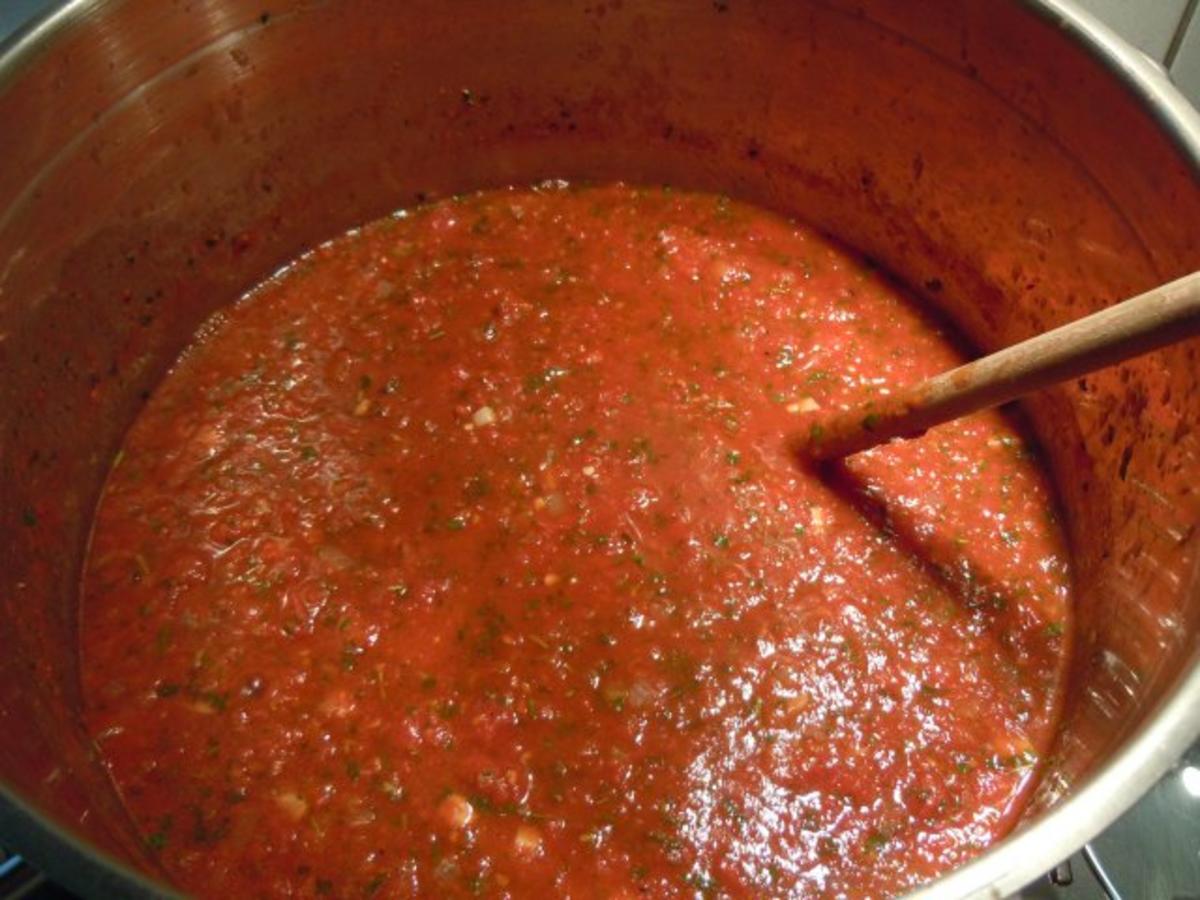 Italienische Tomatensauce - Rezept - Bild Nr. 9