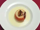 Bratapfel mit Marzipanfüllung und Vanilleschaum - Rezept
