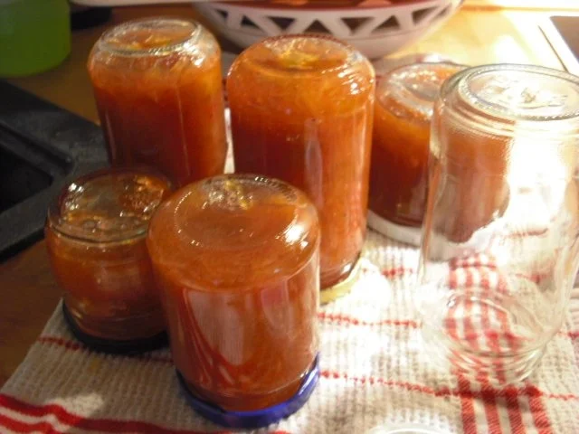 Rezept: Rhabarber-Tonka-Ingwer-Marmelade Bild Nr. 5 Rhabarber-Tonka-Ingwer-Marmelade - Rezept - Bild Nr. 5