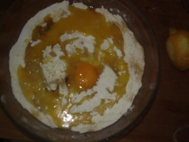 Buchteln mit Rhabarberkompott und Vanillinsauce - Rezept - Bild Nr. 4