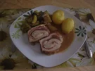 Putenrollbraten - Zucchinigemüse - Frühkartoffeln - Rezept