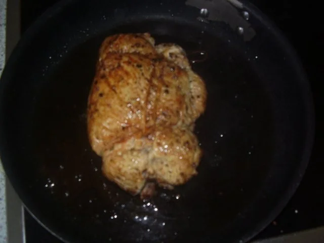 Putenrollbraten - Zucchinigemüse - Frühkartoffeln - Rezept - Bild Nr. 9