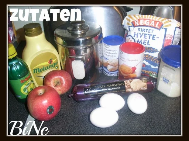 BiNe` S APFEL - MARZIPANKUCHEN - Rezept - Bild Nr. 2