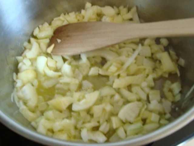 Rezept: Tomatensuppe mit Reiseinlage Bild Nr. 2 Tomatensuppe mit Reiseinlage - Rezept - Bild Nr. 2