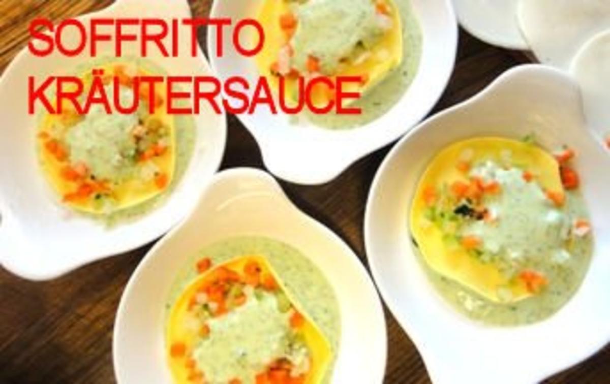 Ital. Kräuter-Lasagnette mit Soffritto und AURICCHIO - Rezept - Bild Nr. 10