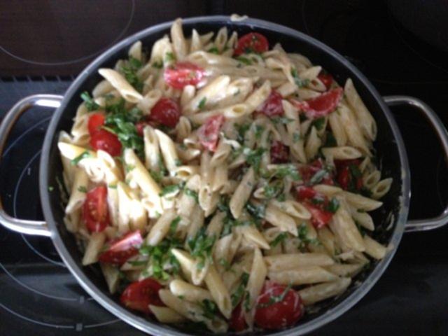 Penne mit Saint Agur zum Kochen - Rezept 