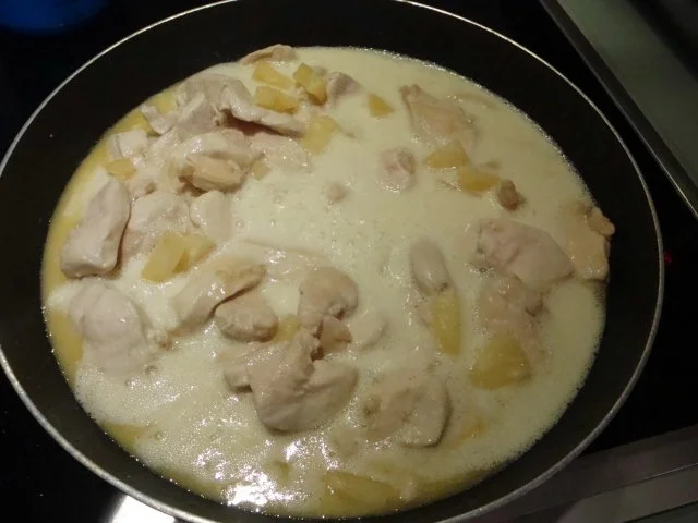 Hähnchengeschnetzeltes Hawaii - Rezept - Bild Nr. 12