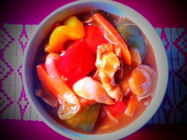 Chinesisch Huhn Süß-Sauer - einfach - von Hobbycook