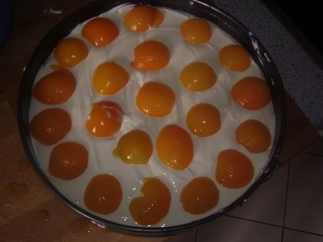 Rezept: Aprikosen-Käsekuchen ohne Boden Bild Nr. 5 Aprikosen-Käsekuchen ohne Boden - Rezept - Bild Nr. 5