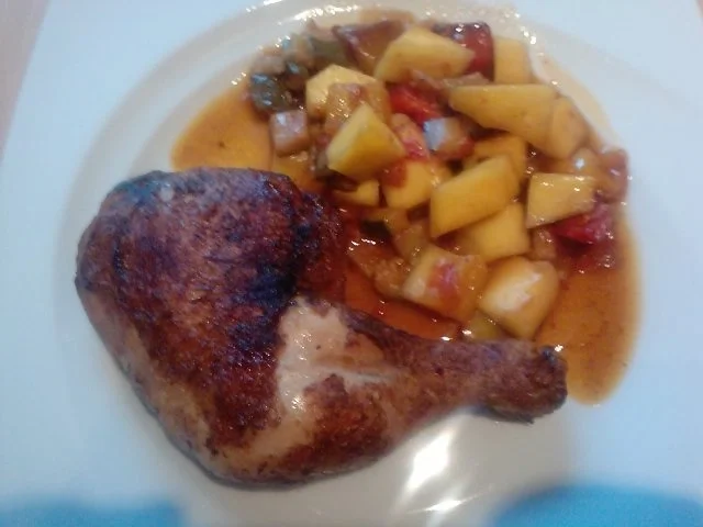 Exotic - Henderlhaxn ohne Feuerlöscher ;-)) - Rezept - Bild Nr. 10