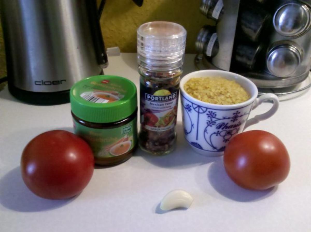 Vegetarisch: Bulgurtopf mit Tomaten - Rezept - Bild Nr. 2