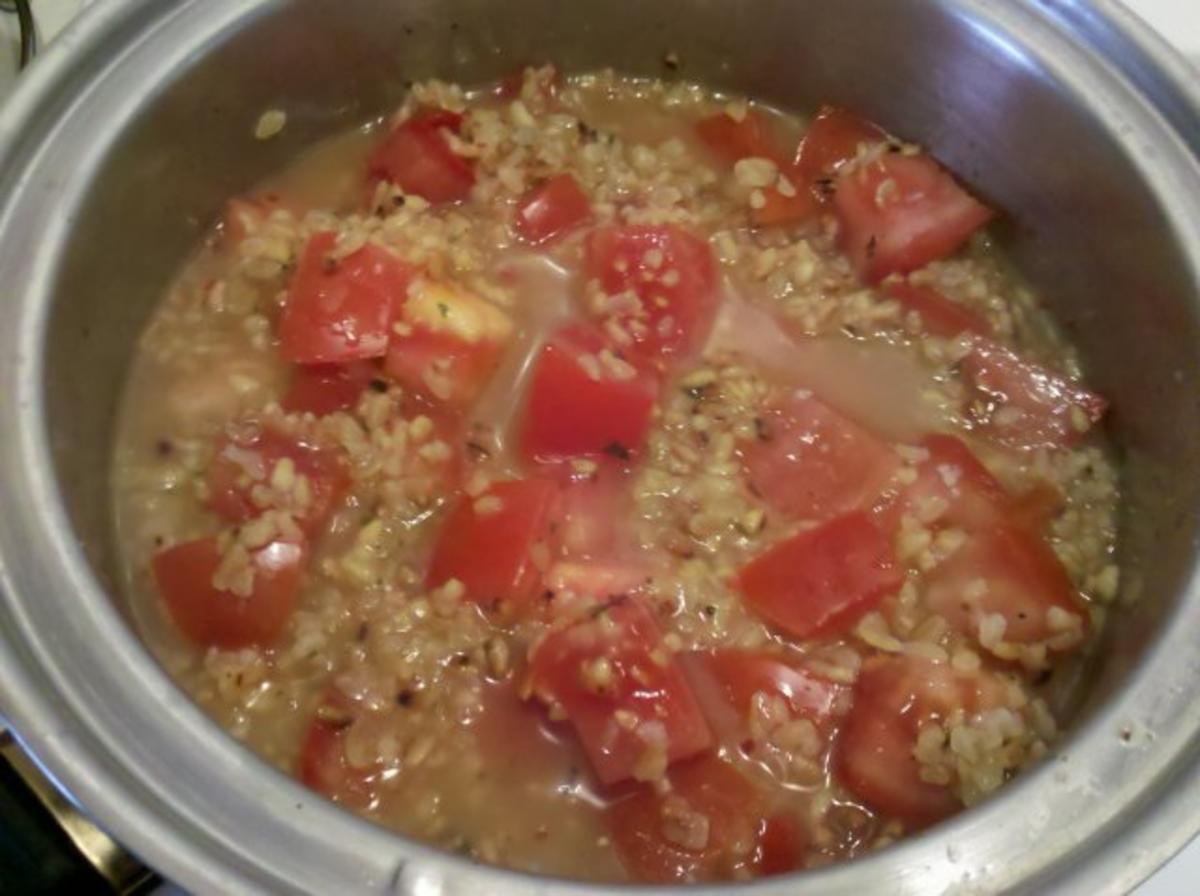 Vegetarisch: Bulgurtopf mit Tomaten - Rezept - Bild Nr. 4