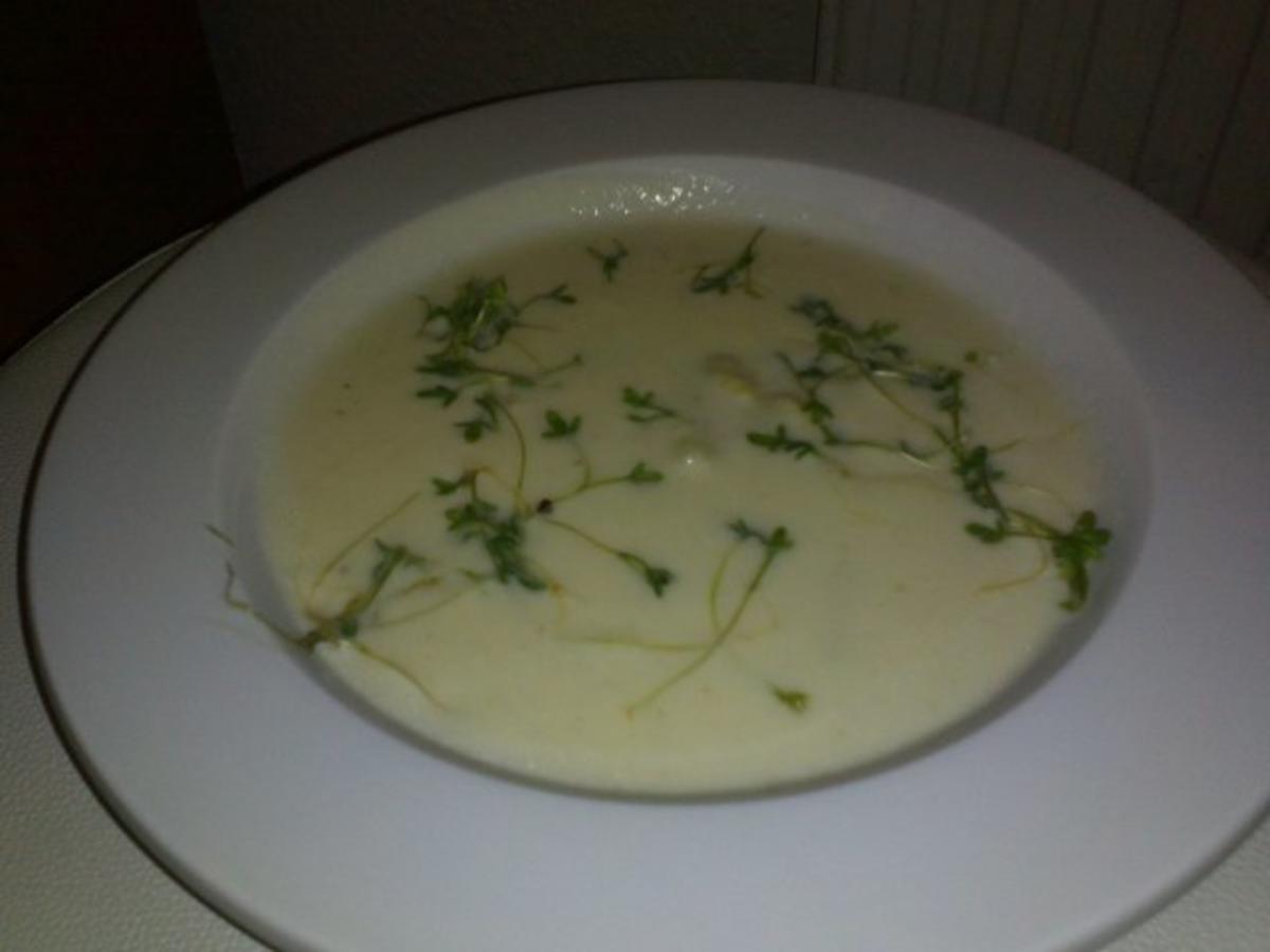 Spargelsuppe mit Kresse - Rezept - Bild Nr. 2