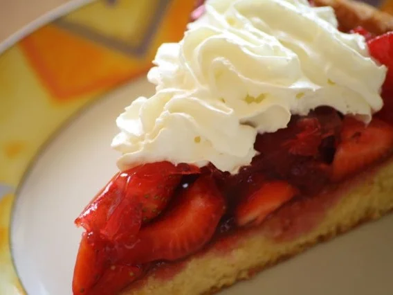 Rezept: Erdbeerkuchen Bild Nr. 2 Erdbeerkuchen - Rezept - Bild Nr. 2