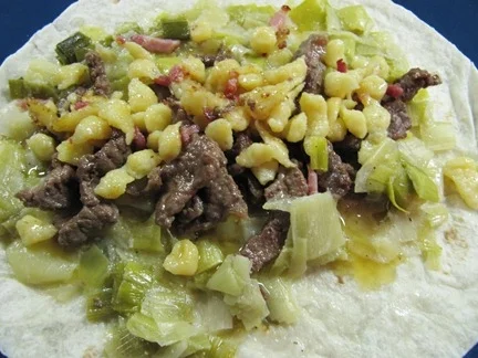 Wrap`s mit Rinderfiletstreifen und Porreegemüse à la Biggi - Rezept - Bild Nr. 15