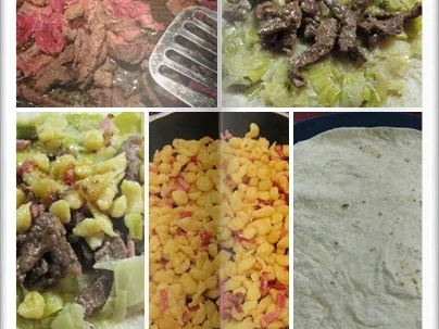 Wrap`s mit Rinderfiletstreifen und Porreegemüse à la Biggi - Rezept - Bild Nr. 16